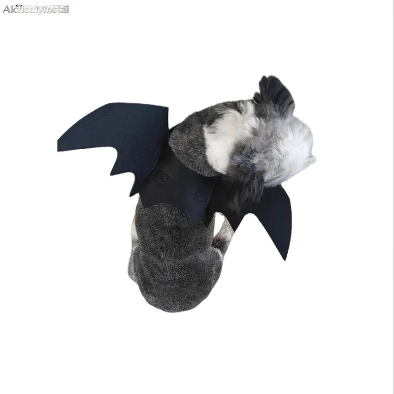 Adjustable Bat Wing Pet Costume Cape - Versatile Dress-Up Accessory for Cats and Small Dogs with DIY Diamond Painting Kit and Additional Tools for Seasonal Celebrations