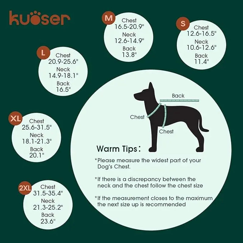 Kuoser Formal Tuxedo Set for Medium-Large Dogs - 2-Piece with Bandana, Bow Tie, Hook-and-Loop Closure, and Decorative Buttons, Ideal for Weddings and All Seasons (2XL, Golden Retriever, Samoyed, Bulldog)