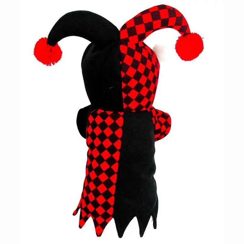 3D Clown and Ghost Halloween Pet Costume Set with Adjustable Cloak and Hat for Dogs and Cats