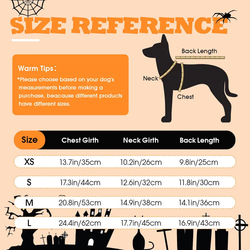 FUAMEY Halloween Dog Costume | Small-Breed Pumpkin Hat | Adjustable Fit for Thermal Warmth, Ideal for Pet Festival Celebrations
